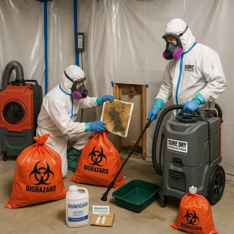 Contaminated Water Handling Protocols process in Saint James, MO