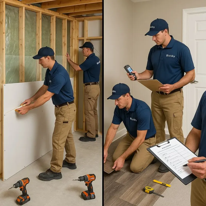 Repairs and Reconstruction process in Saint James, MO