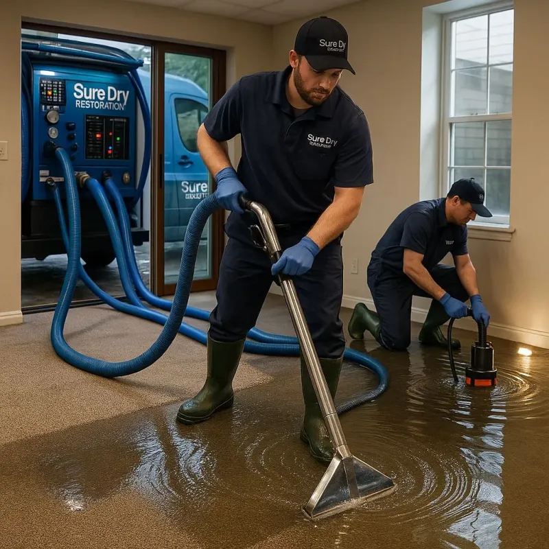 Water Extraction and Removal process in Saint James, MO